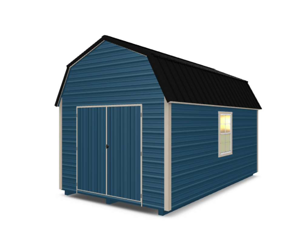 Metal Lofted Barn